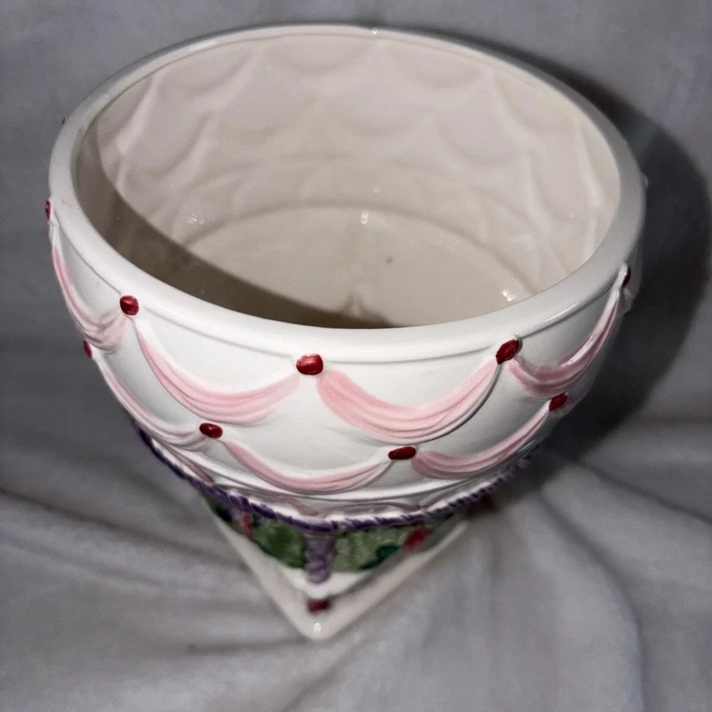 Vintage 80s Sigma the Tastesetter Victorian Ascension Hot Air Balloon Cookie Jar